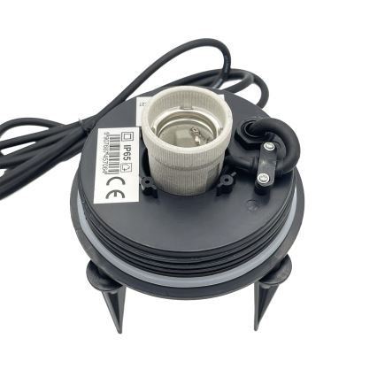 Zunanja dekorativna svetilka LUMISTONE 1xE27/15W/230V IP65, premer 31,8 cm