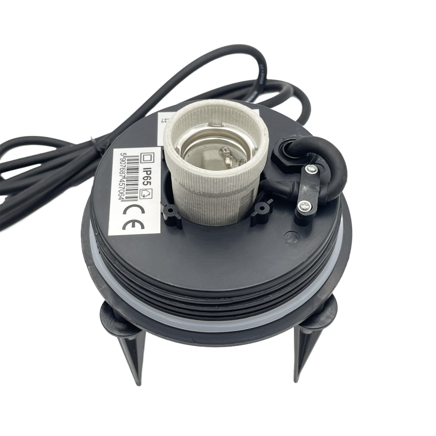 Zunanja dekorativna svetilka LUMISTONE 1xE27/15W/230V IP65, premer 31,8 cm