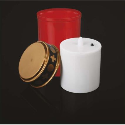 Zunanja LED dekoracija LED/2xC IP44 rdeča