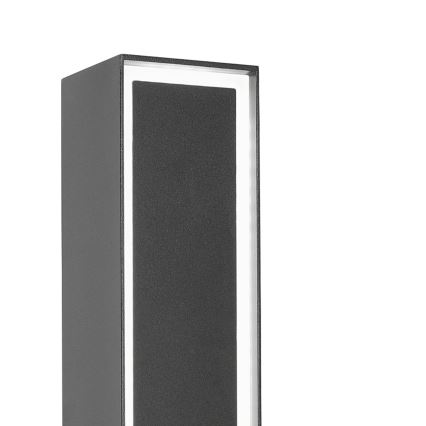 Zunanja LED svetilka MODO LED/8W/230V 4000K IP54 50 cm črna