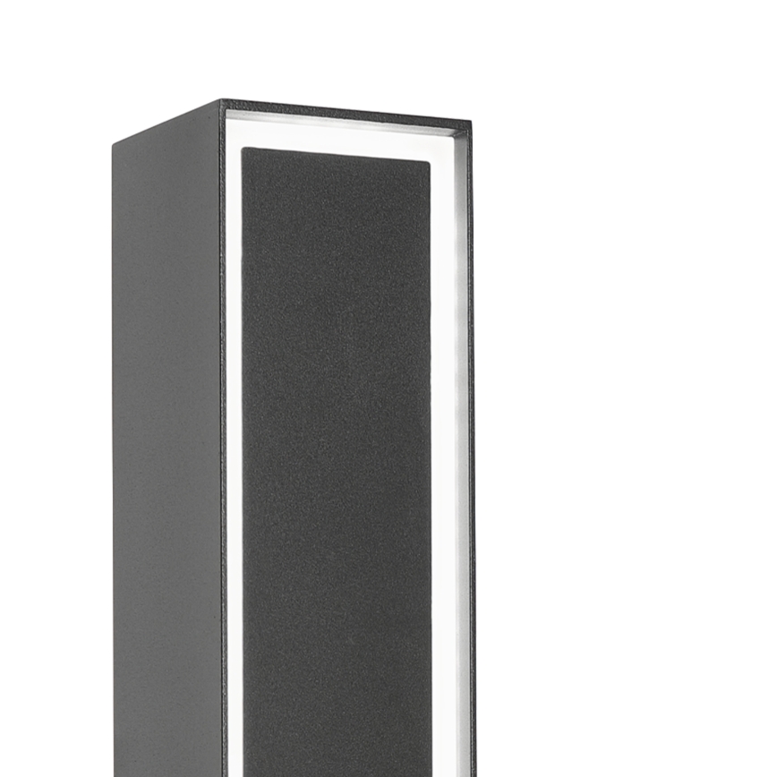 Zunanja LED svetilka MODO LED/8W/230V 4000K IP54 50 cm črna