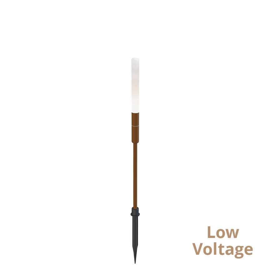Zunanja LED svetilka STICK, 1,5 W/24 V, IP65, rjava