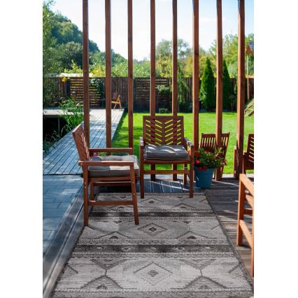 Zunanja preproga CHIARA 120x170 cm siva