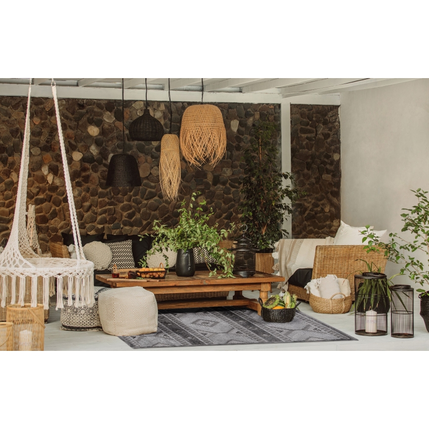Zunanja preproga CHIARA 160x230 cm siva