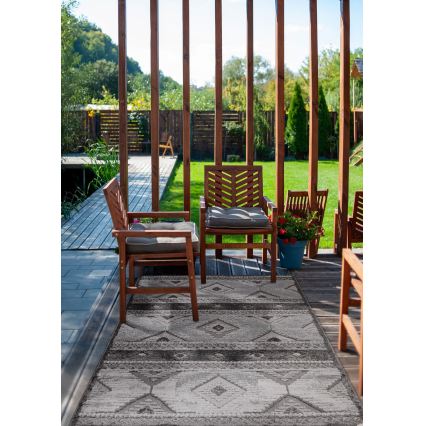 Zunanja preproga CHIARA 80x150 cm siva