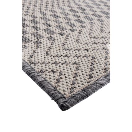 Zunanja preproga EXPRESS 60x100 cm siva/kremna