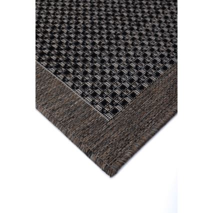 Zunanja preproga EXPRESS NEW OUTDOOR 120x160 cm antracit/rjava