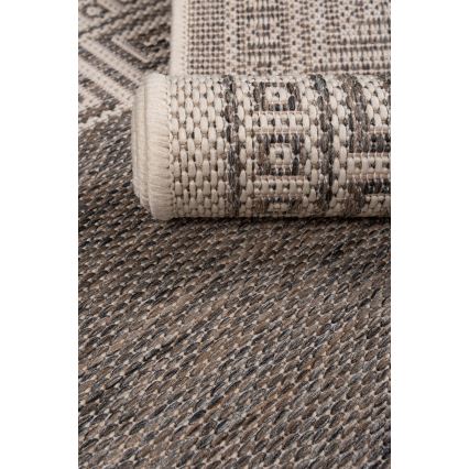 Zunanja preproga EXPRESS NEW OUTDOOR 160x220 cm siva/bež