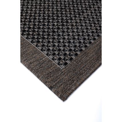 Zunanja preproga EXPRESS NEW OUTDOOR 80x150 cm antracit/rjava
