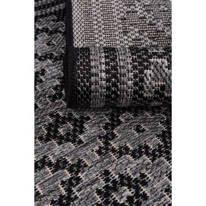 Zunanja preproga EXPRESS NEW OUTDOOR 80x150 cm antracitna