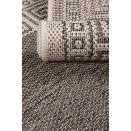 Zunanja preproga EXPRESS NEW OUTDOOR 80x150 cm siva/bež