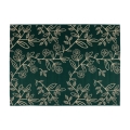 Zunanja preproga JUNGLE 160x220 cm, zelena s listnim vzorcem