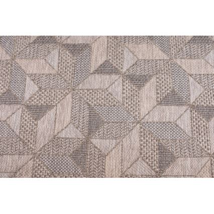 Zunanja preproga ORIA 120x170 cm siva/bež