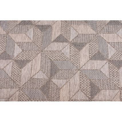 Zunanja preproga ORIA 70x140 cm siva/bež
