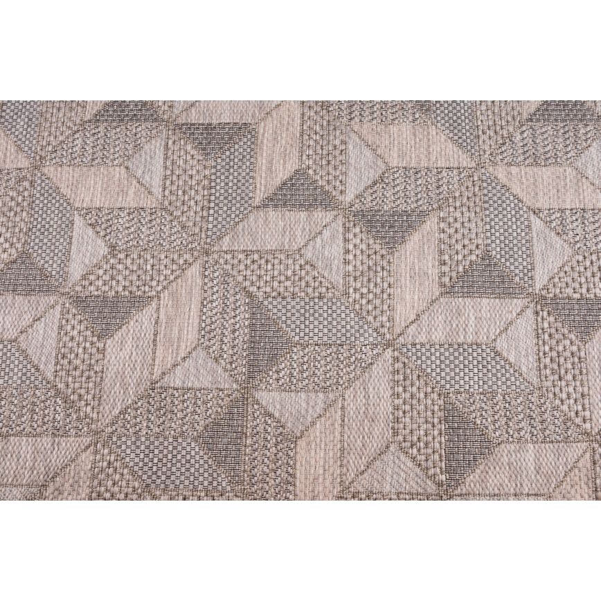 Zunanja preproga ORIA 70x140 cm siva/bež
