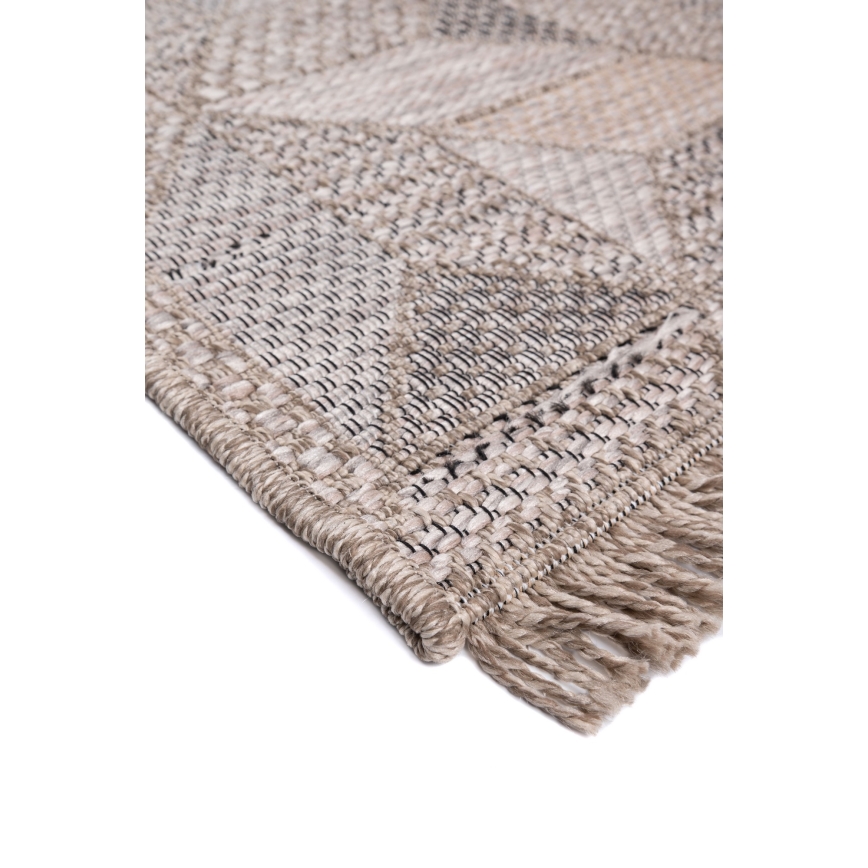 Zunanja preproga ORIA 70x140 cm siva/bež