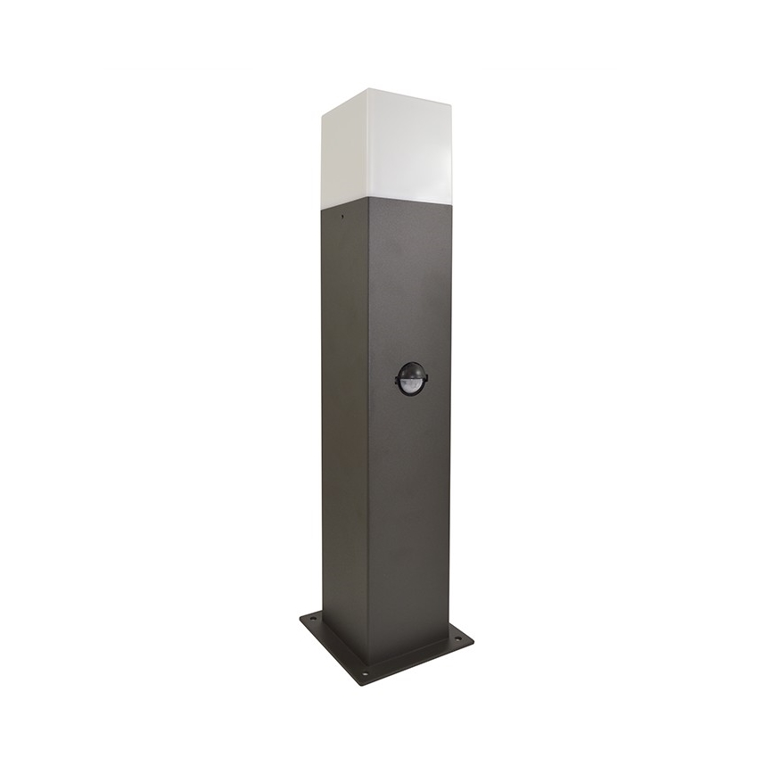 Zunanja senzorska svetilka NEW YORK 1xE27/12W/230V IP44 44 cm antracit