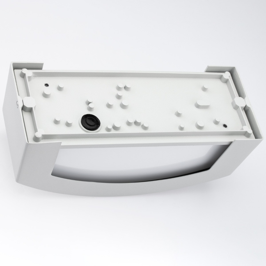 Zunanja stenska svetilka 1xE27/14W/230V IP54 siv