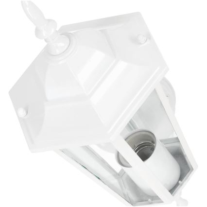Zunanja stenska svetilka 1xE27/60W/230V IP44 bela