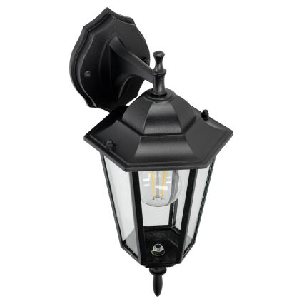 Zunanja stenska svetilka 1xE27/60W/230V IP44 črna