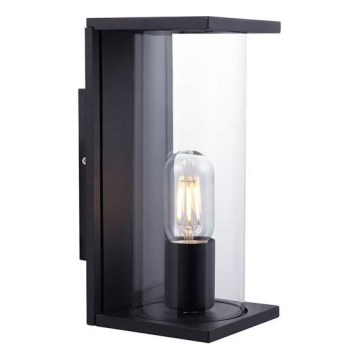 Zunanja stenska svetilka 1xE27/60W/230V IP44 črna