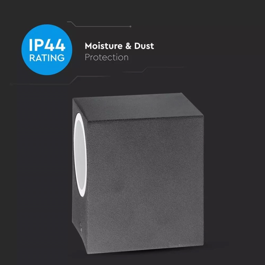 Zunanja stenska svetilka 1xGU10/35W/230V IP44