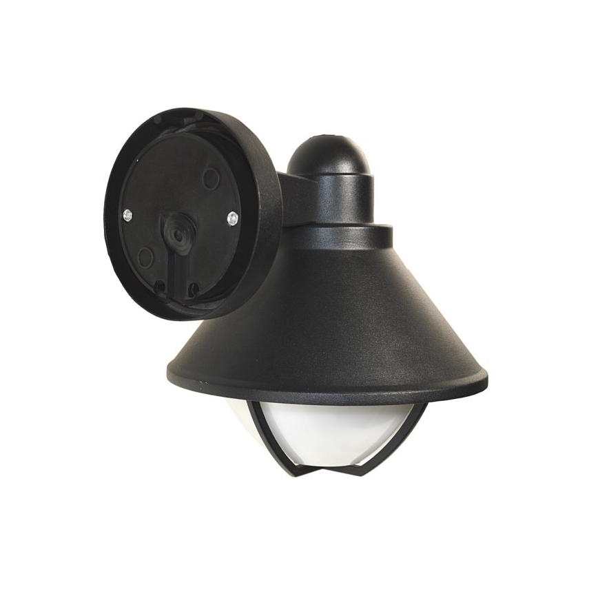 Zunanja stenska svetilka EDINA 1xE27/60W/230V IP44 črna