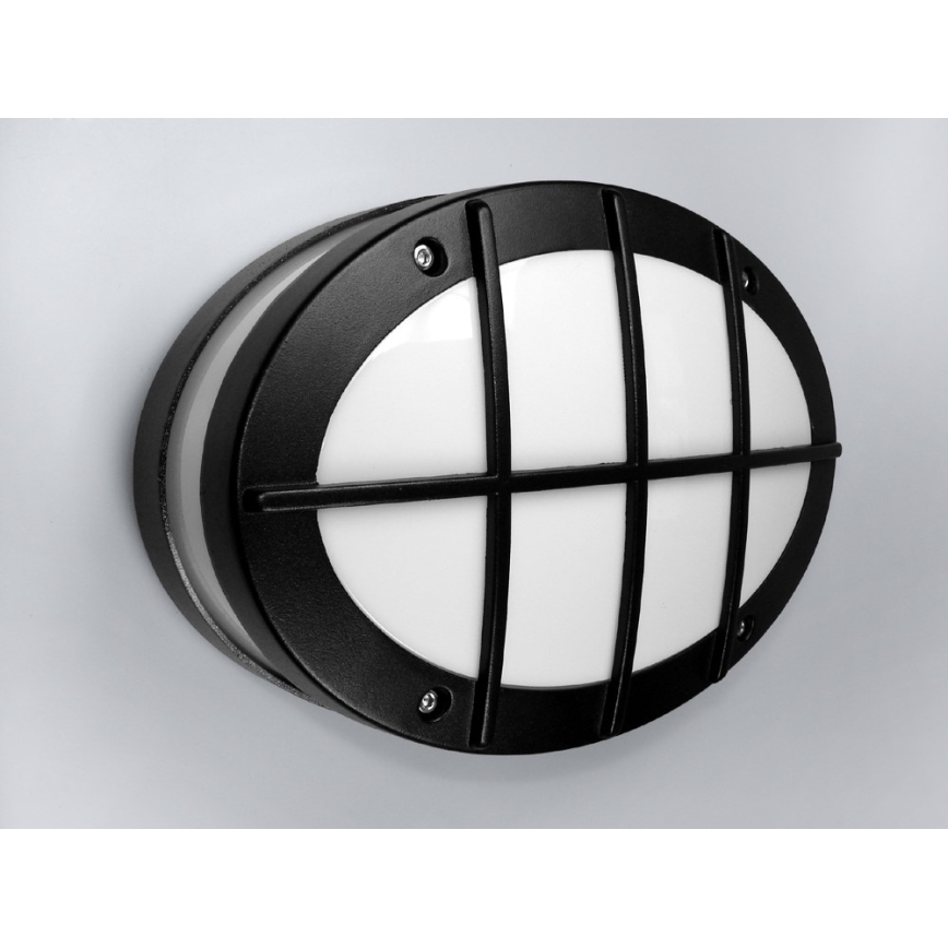 Zunanja stenska svetilka GALLUN 1xE27/60W/230V IP54 črna