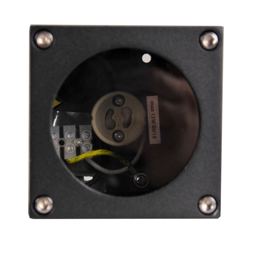 Zunanja stenska svetilka MORRIS 1xGU10/35W/230V IP54