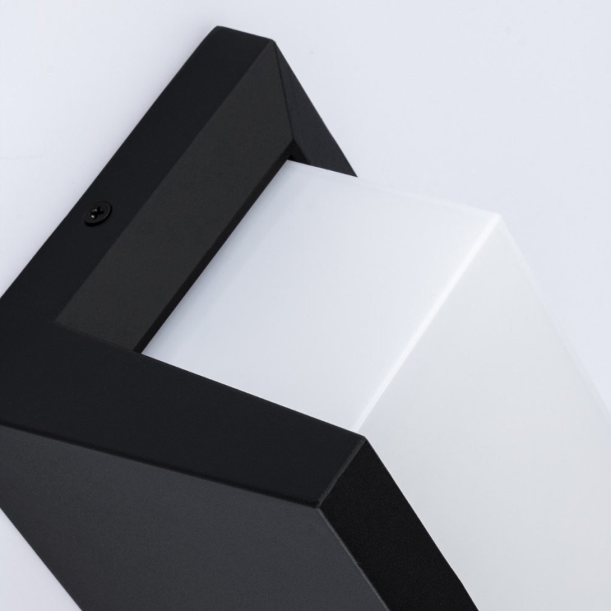 Zunanja stenska svetilka NEELY LED/12W/230V IP54 črna