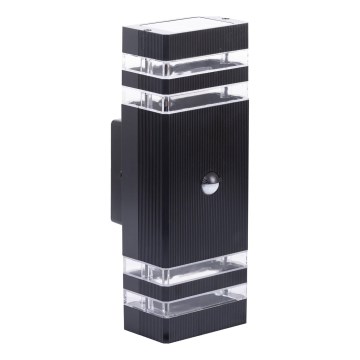 Zunanja stenska svetilka s senzorjem BREZZA 2xGU10/35W/230V IP65