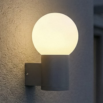 Zunanja stenska svetilka STONO 1xE27/15W/230V IP65 antracit