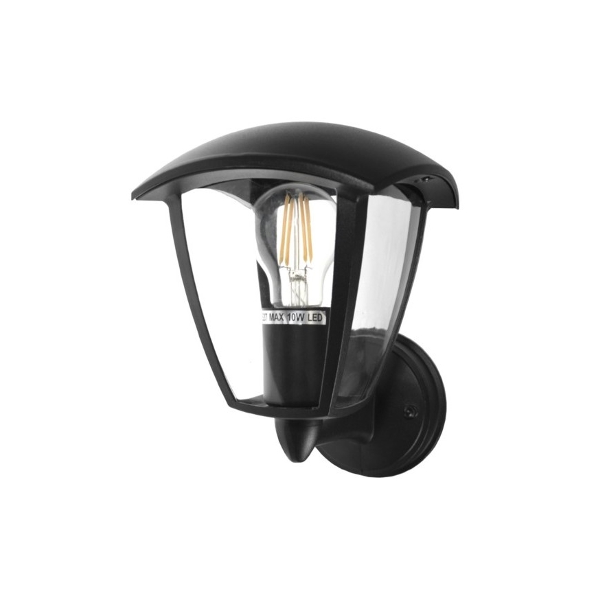 Zunanja stenska svetilka SURVA 1xE27/60W/230V IP44 črna