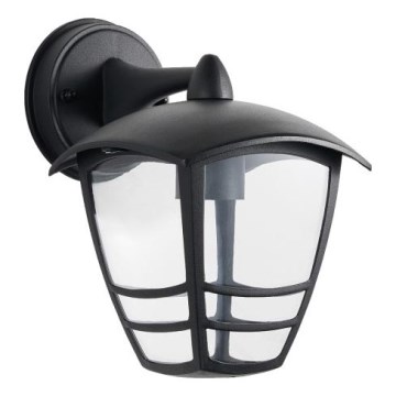 Zunanja stenska svetilka TEVIO KD 1xE27/60W/230V IP54 črna