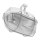 Zunanja stropna svetilka OVAL 1xE27/60W/230V IP44 bela