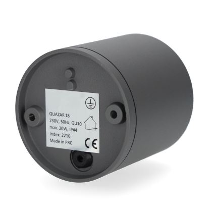 Zunanja stropna svetilka QUAZAR 1xGU10/20W/230V IP44