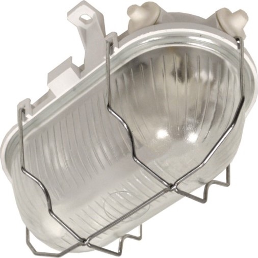 Zunanja stropna svetilka RADUS 1xE27/60W/230V IP54 bela