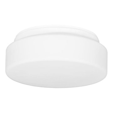 Zunanja stropna svetilka s senzorjem HECTOR 1xE27/60W/230V pr. 25 cm IP44 opal bela