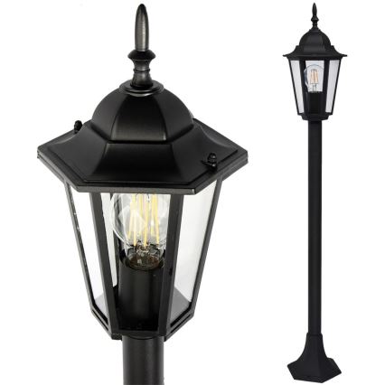 Zunanja svetilka 1xE27/20W/230V IP43 96,5 cm črna