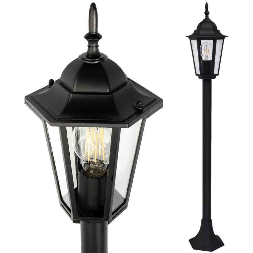 Zunanja svetilka 1xE27/20W/230V IP43 96,5 cm črna