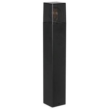 Zunanja svetilka 1xE27/40W/230V IP44 50 cm črna/dimljena
