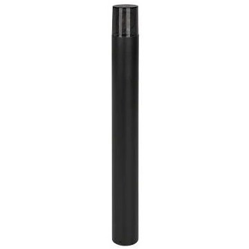 Zunanja svetilka 1xE27/40W/230V IP44 80 cm črna/dimna