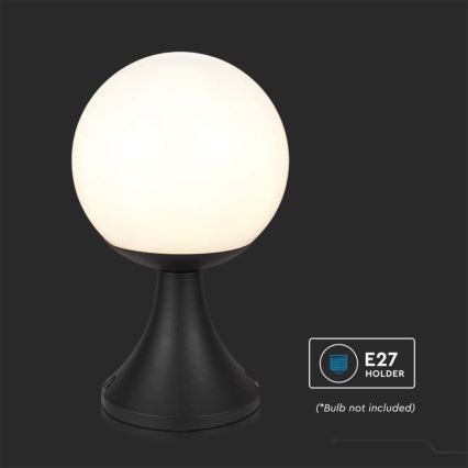 Zunanja svetilka 1xE27/60W/230V IP44 33 cm črna