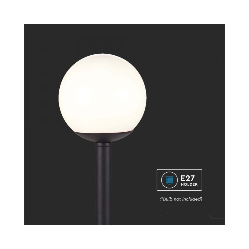 Zunanja svetilka 1xE27/60W/230V IP44 97 cm črna