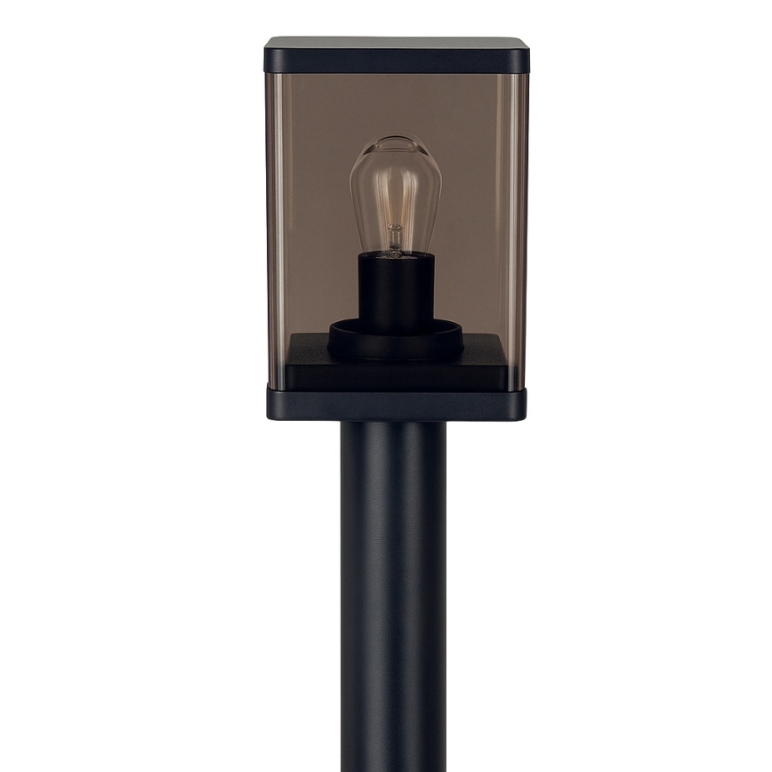 Zunanja svetilka 1xE27/60W/230V IP44 črna/dimna rjava