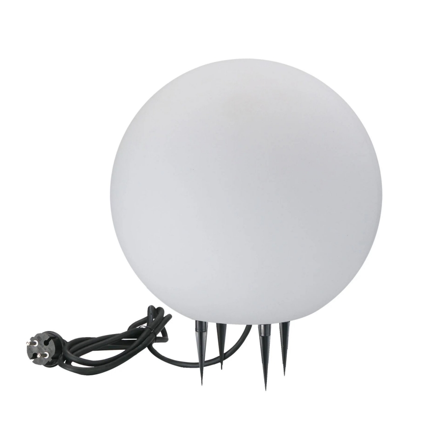 Zunanja svetilka ARGENTO 1xE27/15W/230V pr. 30 cm IP65 bela