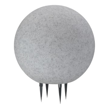 Zunanja svetilka ARGENTO 1xE27/15W/230V pr. 30 cm IP65 siva