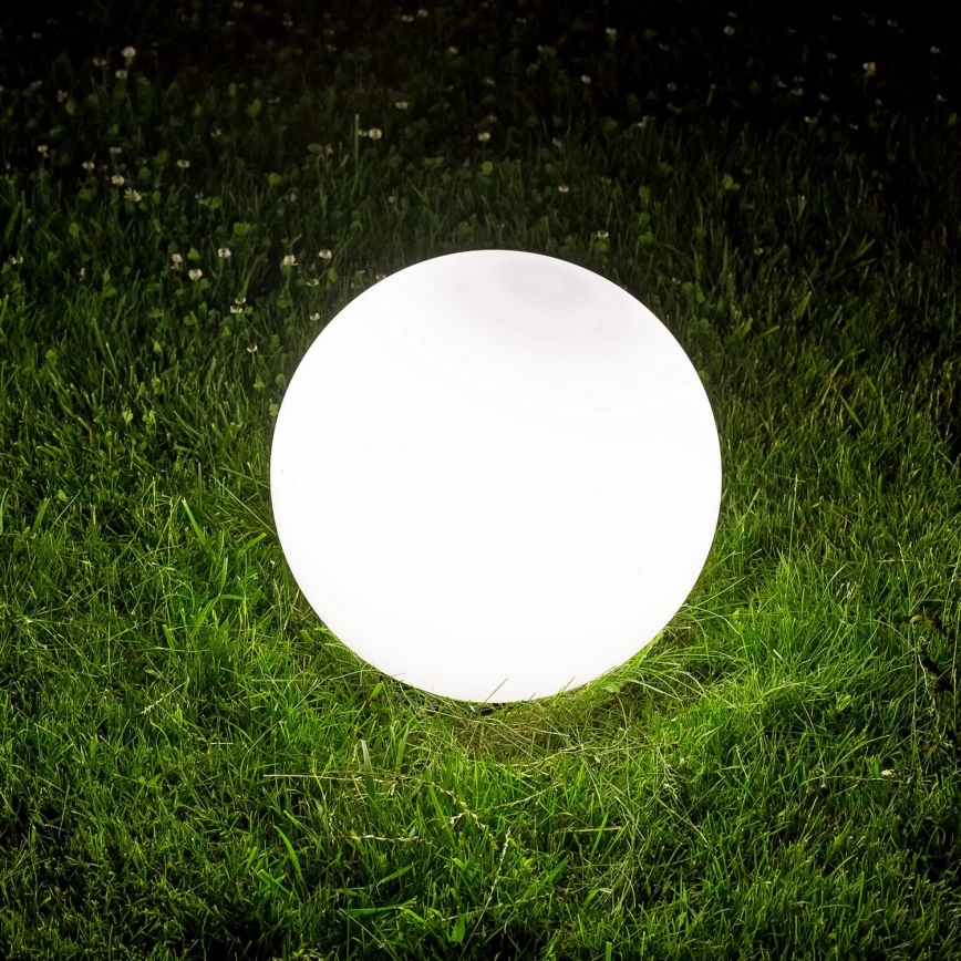 Zunanja svetilka ARGENTO 1xE27/15W/230V pr. 50 cm IP65 bela