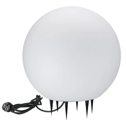 Zunanja svetilka ARGENTO 1xE27/15W/230V pr. 50 cm IP65 bela