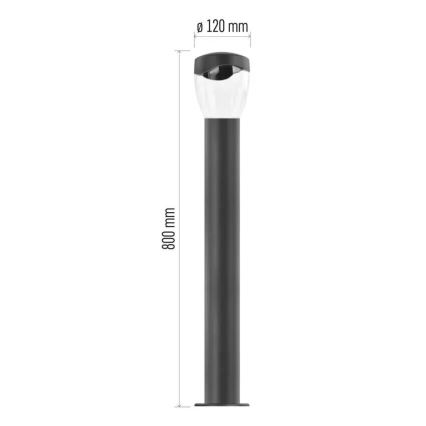Zunanja svetilka ARTEO 1xE27/15W/230V IP44 80 cm
